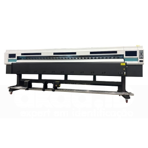 Impressora solvente NovaJet Monster - X34 - i1600 - Largura 320cm (4 cabeças) - Figura 1